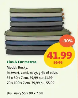 Maxi Zoo Fins & Fur matras aanbieding