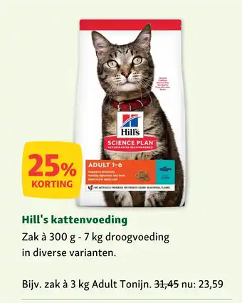 Maxi Zoo Hill's kattenvoeding aanbieding