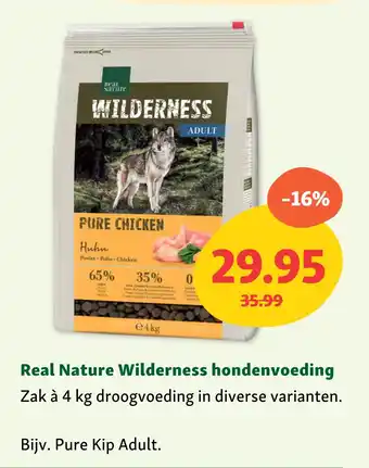 Maxi Zoo Real Nature Wilderness hondenvoeding aanbieding