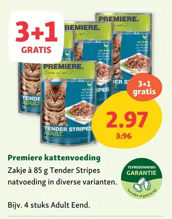 Maxi Zoo Premiere kattenvoeding aanbieding