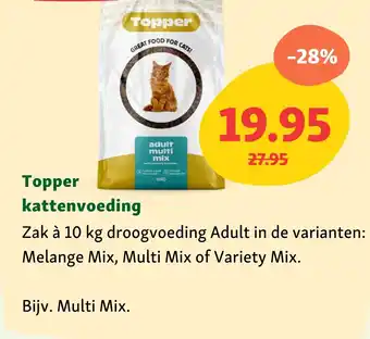 Maxi Zoo Topper kattenvoeding aanbieding