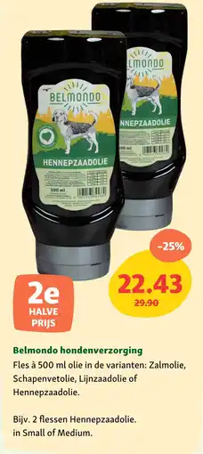 Maxi Zoo Belmondo hondenverzorging aanbieding