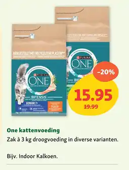 Maxi Zoo One kattenvoeding aanbieding