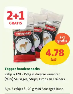 Maxi Zoo Topper hondensnacks aanbieding