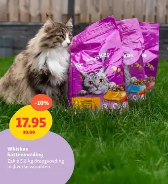 Maxi Zoo Whiskas kattenvoeding aanbieding