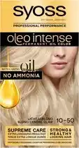 Bol.com Syoss Haarverf Oleo Intense 10-50 Licht Asblond - 3 Stuks - Voordeelverpakking aanbieding