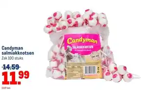 Makro Candyman salmiakknotsen aanbieding