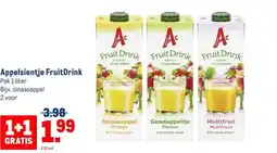 Makro Appelsientje Fruit Drink aanbieding