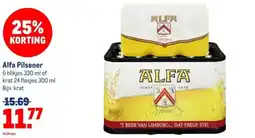 Makro Alfa Pilsener aanbieding