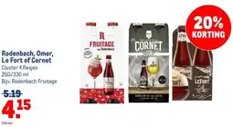 Makro Rodenbach, Omer, Le Fort of Cornet aanbieding