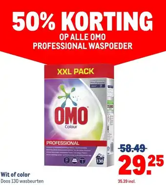 Makro Wit of color aanbieding