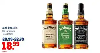 Makro Jack Daniel's aanbieding