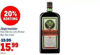 Makro Jägermeister aanbieding