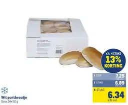 Makro Wit puntbroodje aanbieding