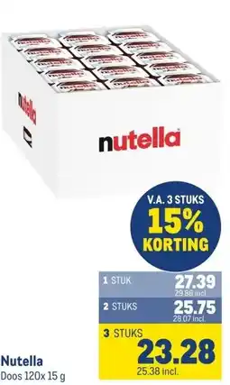 Makro Nutella aanbieding