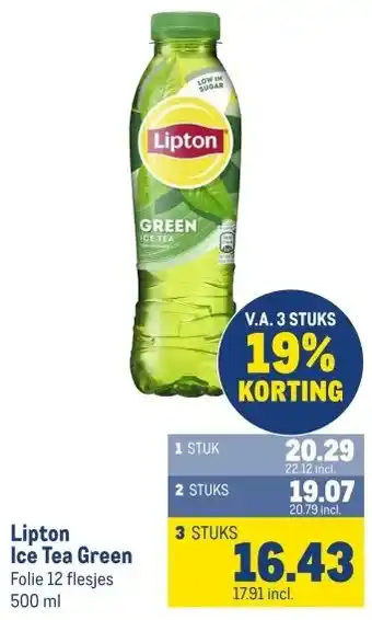 Makro Lipton Ice Tea Green aanbieding