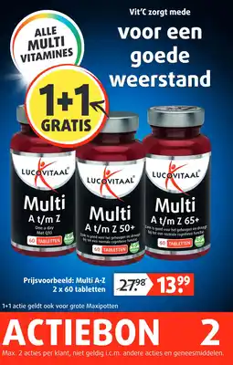 Lucovitaal ALLE MULTI VITAMINES aanbieding