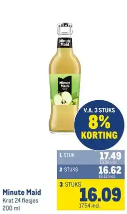 Makro Minute Maid aanbieding