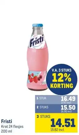 Makro Fristi aanbieding