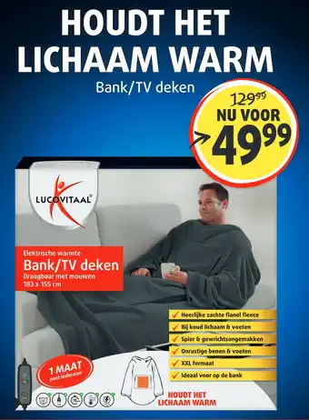 Lucovitaal HOUDT HET LICHAAM WARM aanbieding