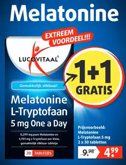 Lucovitaal Melatonine aanbieding