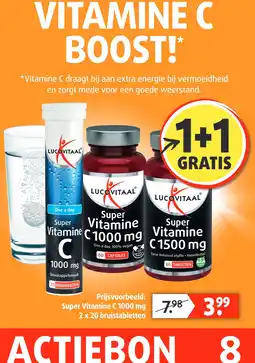 Lucovitaal VITAMINE C BOOST!* aanbieding