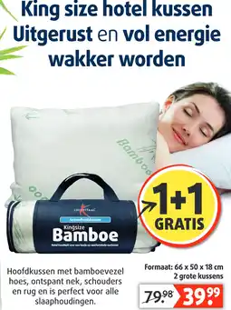 Lucovitaal Kingsize Bamboe Hotel kwaliteit aanbieding