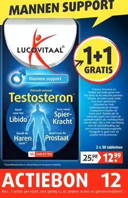 Lucovitaal MANNEN SUPPORT aanbieding