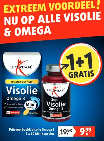 Lucovitaal Visolie Omega 3 aanbieding