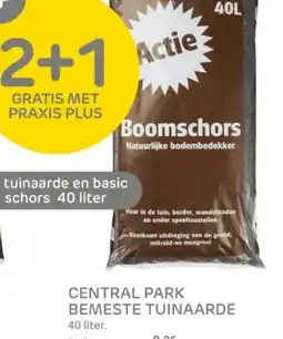 Praxis Central park bemeste tuinaarde aanbieding