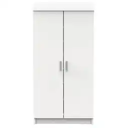 Leen Bakker Schoenenkast Cabinet - wit - 108,4x54,6x35,3 cm aanbieding