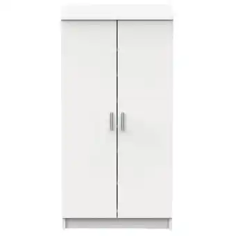 Leen Bakker Schoenenkast Cabinet - wit - 108,4x54,6x35,3 cm aanbieding