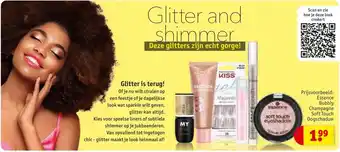 Kruidvat Glitter and shimmer aanbieding