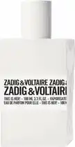 Bol.com Zadig & Voltaire This Is Her! 100 ml - Eau de Parfum - Damesparfum aanbieding