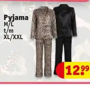 Kruidvat Pyjama M/L aanbieding