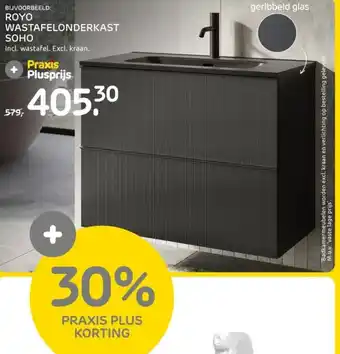 Praxis Royo wastafelonderkast soho aanbieding