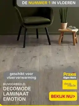 Praxis Decomode laminaat emotion aanbieding