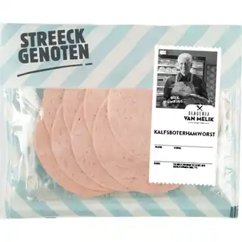 Albert Heijn Streeckgenoten Kalfsboterhamworst aanbieding