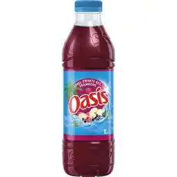 Albert Heijn Oasis Appel zwarte bes framboos aanbieding