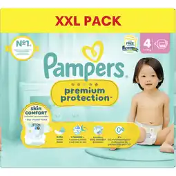 Albert Heijn Pampers Premium protection luiers 4 XXL pack aanbieding