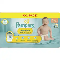 Albert Heijn Pampers Premium protection luiers 3 XXL pack aanbieding