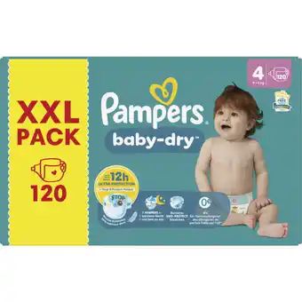 Albert Heijn Pampers Baby-dry luiers XXL pack maat 4 aanbieding