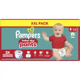 Albert Heijn Pampers Baby-dry pants XXL pack maat 4 aanbieding