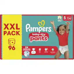 Albert Heijn Pampers Baby-dry pants XXL pack maat 5 aanbieding