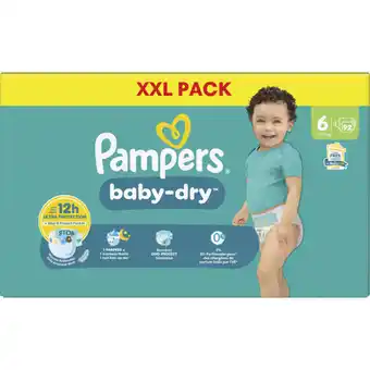 Albert Heijn Pampers Baby-dry luiers XXL pack maat 6 aanbieding