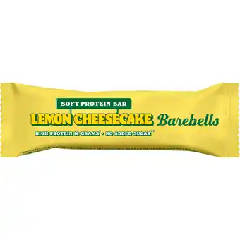 Albert Heijn Barebells Soft protein bar lemon cheesecake aanbieding