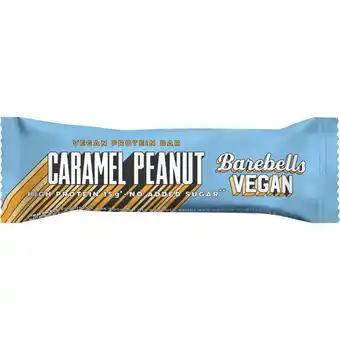 Albert Heijn Barebells Vegan protein bar caramel peanut aanbieding