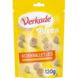 Albert Heijn Verkade Bites koekballetjes met witte chocolade aanbieding