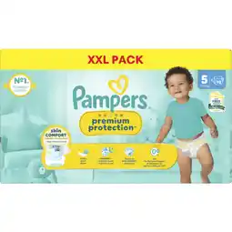 Albert Heijn Pampers Premium protection luiers 5 XXL pack aanbieding