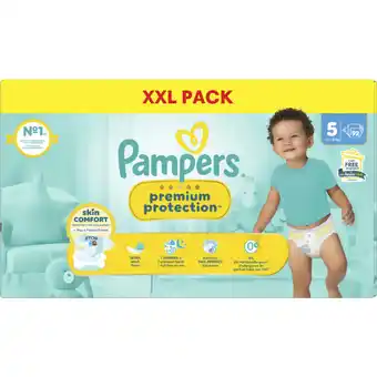 Albert Heijn Pampers Premium protection luiers 5 XXL pack aanbieding